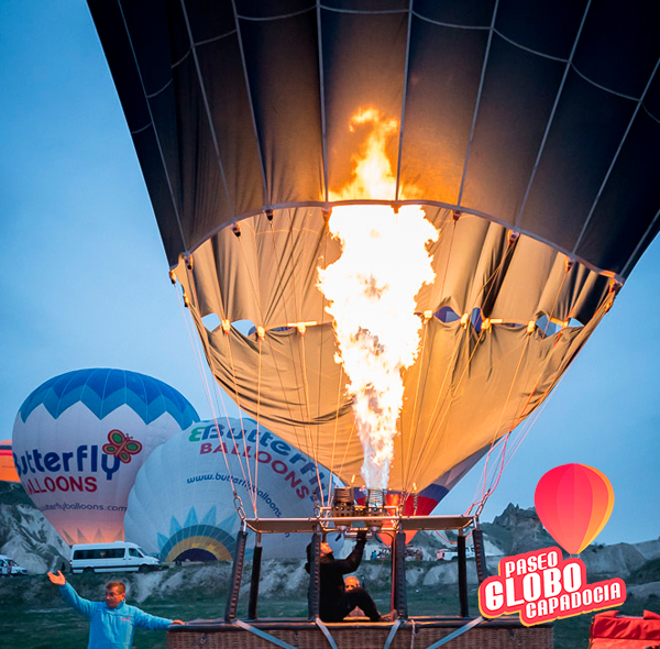 Paseo globo capadocia